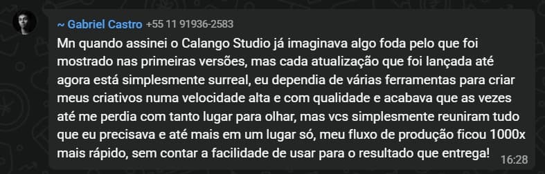 Feedback real de cliente 5